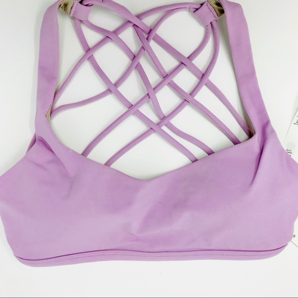 NWT lululemon Free To be Bra Wild ROQU ROSE QUART - Picture 4 of 4